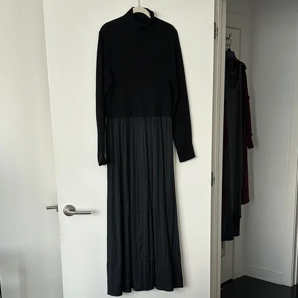 EUC/ The Thea High-Neck Mockable Maxi Jumper Dress / Anthropologie/XL - Picture 2 of 12